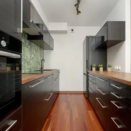 Black And Brown With Free Parking And Furnished Balcony In By Renters Appartamento Breslavia